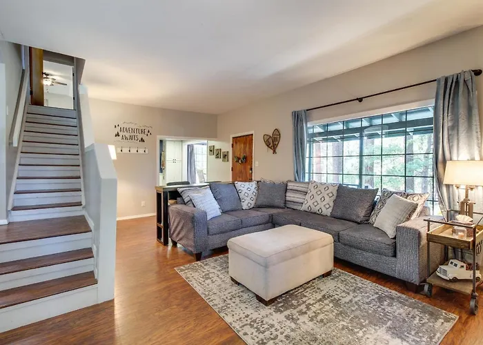2 Mi To Rainbow Lake: W/ Furnished Deck! *